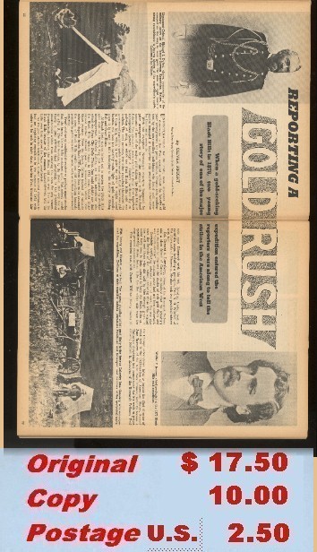 california gold rush newspaper. quot;Reporting A Gold Rushquot;,